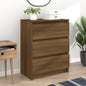 Aparador de madera contrachapada gris Sonoma 60x35x76 cm