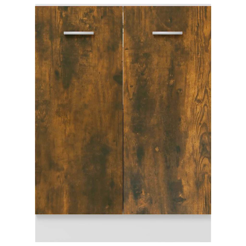 Armario bajo "Lyon" roble ahumado 60x46x81,5 cm Madera de ingeniería