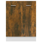 Armario bajo "Lyon" roble ahumado 60x46x81,5 cm Madera de ingeniería