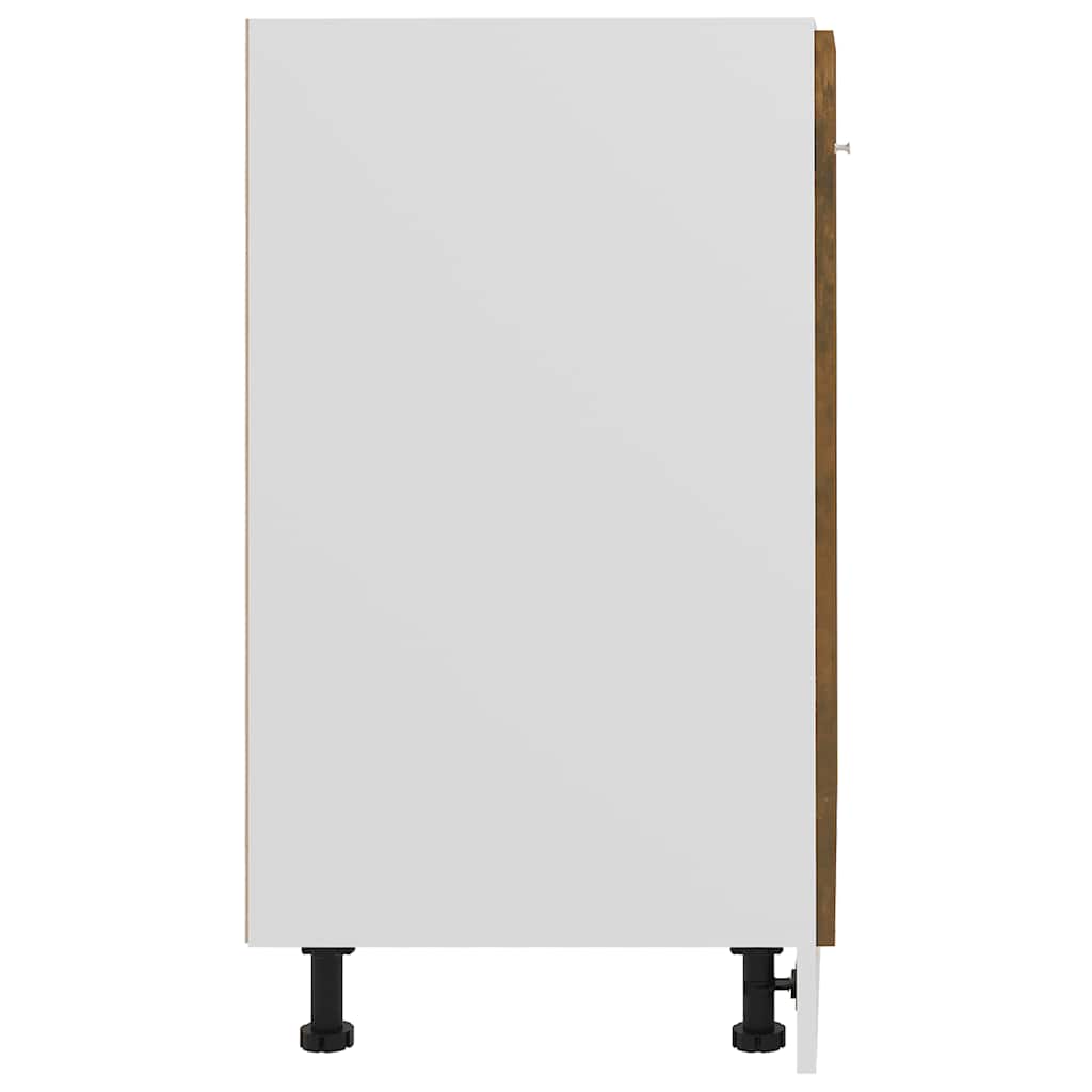 Armario bajo "Lyon" roble ahumado 60x46x81,5 cm Madera de ingeniería