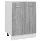 Armario bajo "Lyon" Gris Sonoma 60x46x81,5 cm Madera de ingeniería