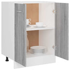 Armario bajo "Lyon" Gris Sonoma 60x46x81,5 cm Madera de ingeniería