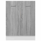 Armario bajo "Lyon" Gris Sonoma 60x46x81,5 cm Madera de ingeniería