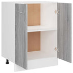 Armario bajo "Lyon" Gris Sonoma 60x46x81,5 cm Madera de ingeniería