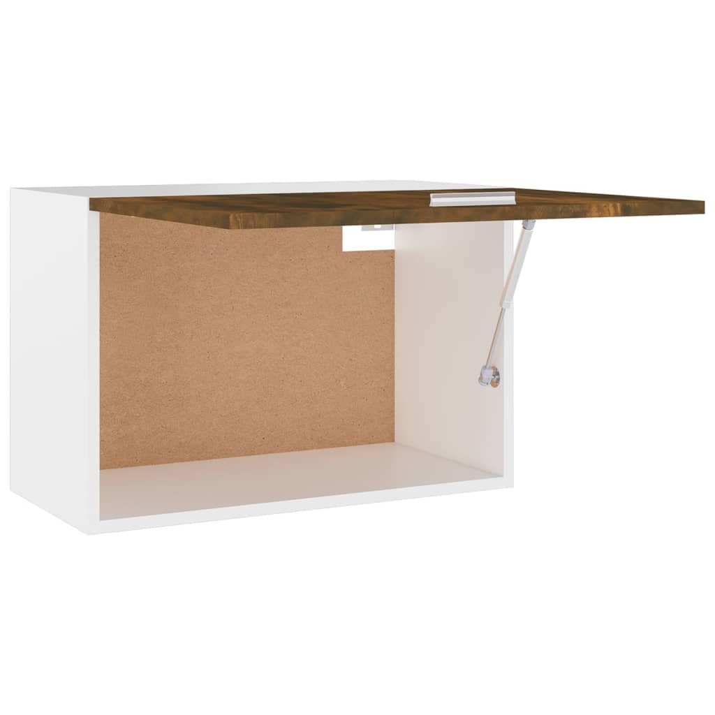 Armario colgante "Lyon" de, roble ahumado, 60x31x40 cm, madera de ingeniería