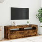White LED TV cabinet 75x35x40 cm