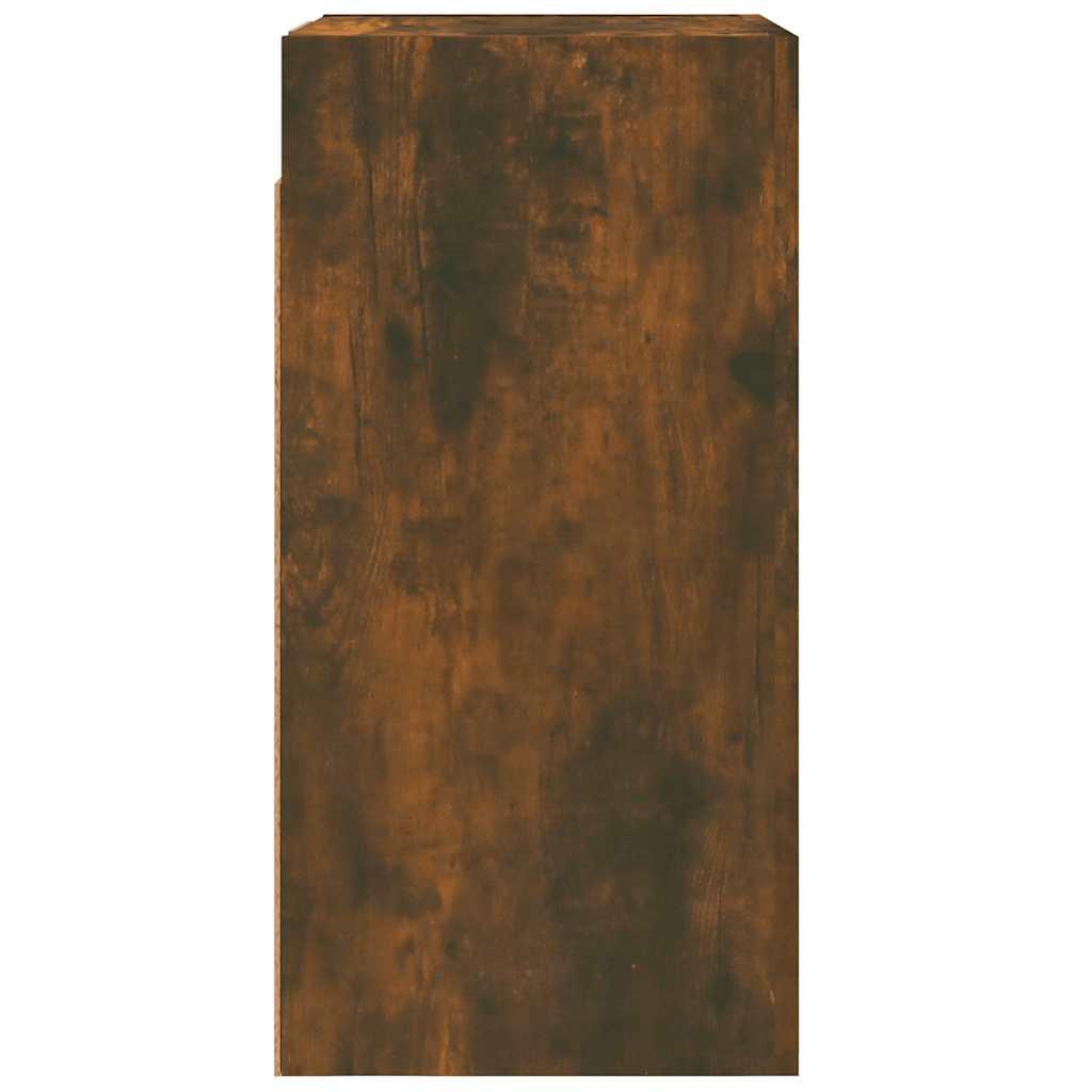 Mueble para TV madera contrachapada roble ahumado 30,5x30x60 cm