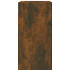 Mueble para TV madera contrachapada roble ahumado 30,5x30x60 cm
