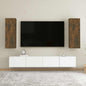 Mueble de TV 2 uds madera ingeniería gris Sonoma 30,5x30x90 cm