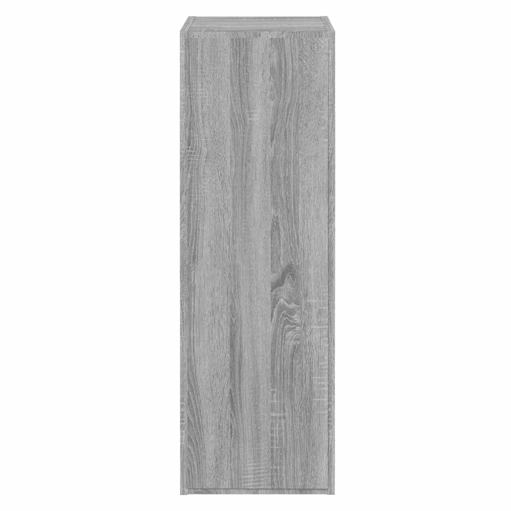 Mueble de TV 2 uds madera ingeniería gris Sonoma 30,5x30x90 cm