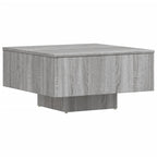 Mesa de centro madera de ingeniería gris Sonoma 60x60x31,5 cm