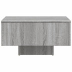 Mesa de centro madera de ingeniería gris Sonoma 60x60x31,5 cm