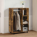 Armario de madera contrachapada gris Sonoma 82,5x51,5x180 cm