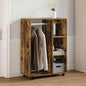 Armario de madera contrachapada gris Sonoma 82,5x51,5x180 cm
