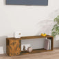Mueble para TV madera contrachapada blanco 100x24x32 cm