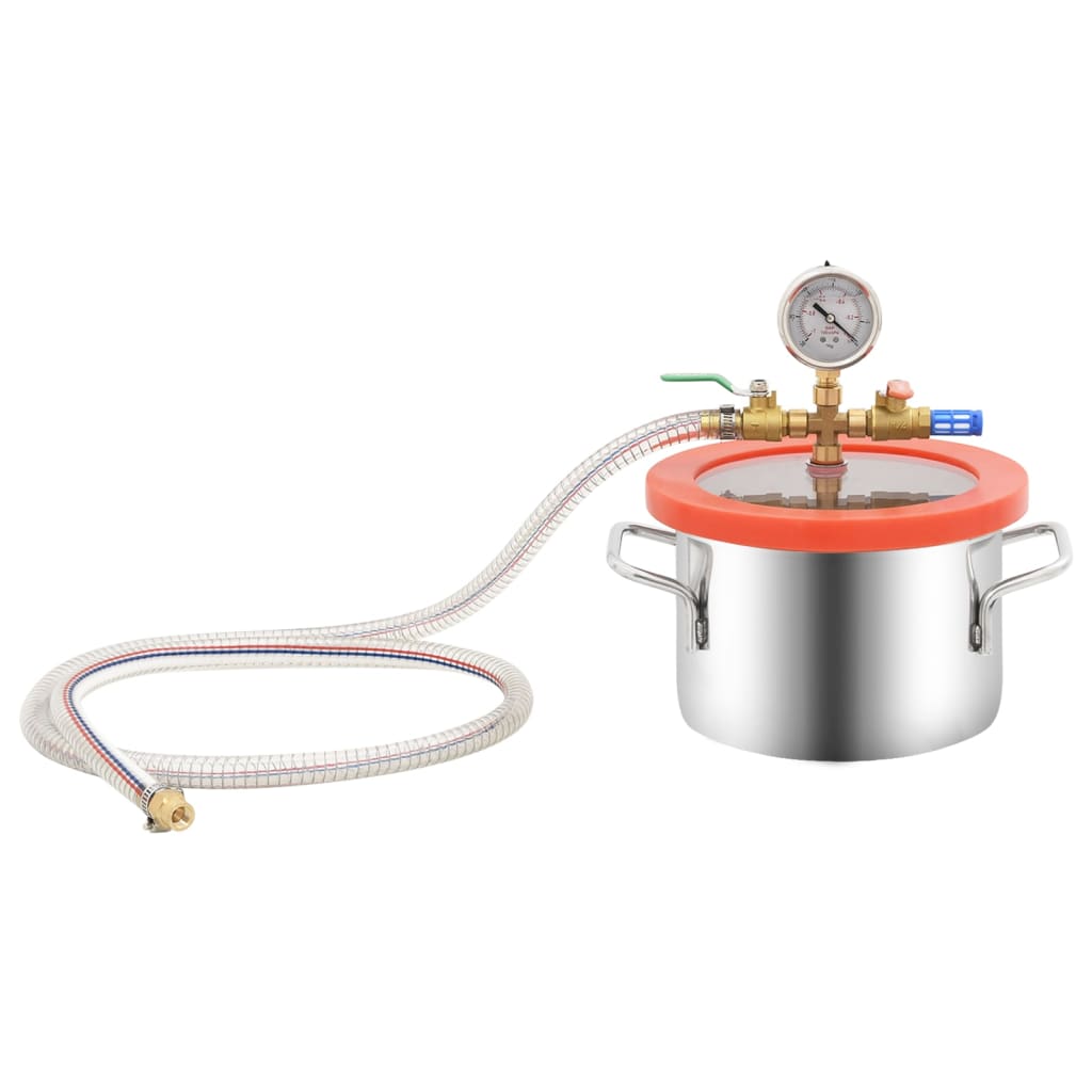 Cámara de vacío de acero inoxidable 3,7 L