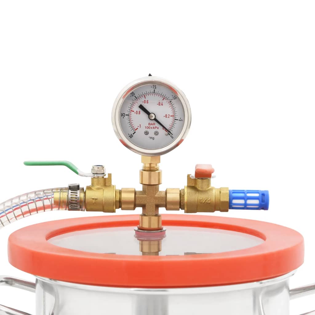 Cámara de vacío de acero inoxidable 3,7 L