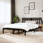 Cama con cajones y colchón madera maciza pino blanca 160x200 cm