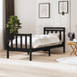 Cama con cajones y colchón madera maciza pino blanca 160x200 cm