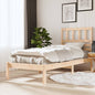 Estrutura de cama em pinho maciço 135x190 cm