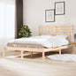 Estrutura de cama sem colchão madeira de pinho maciça 120x200 cm