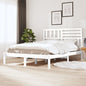Estructura de cama sin colchón madera maciza pino 75x190 cm