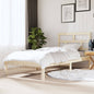 Cama sin colchón madera maciza de pino blanca 180x200 cm