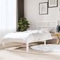 Cama sin colchón madera maciza de pino blanca 180x200 cm