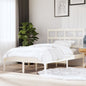 Cama sin colchón madera maciza de pino blanca 180x200 cm