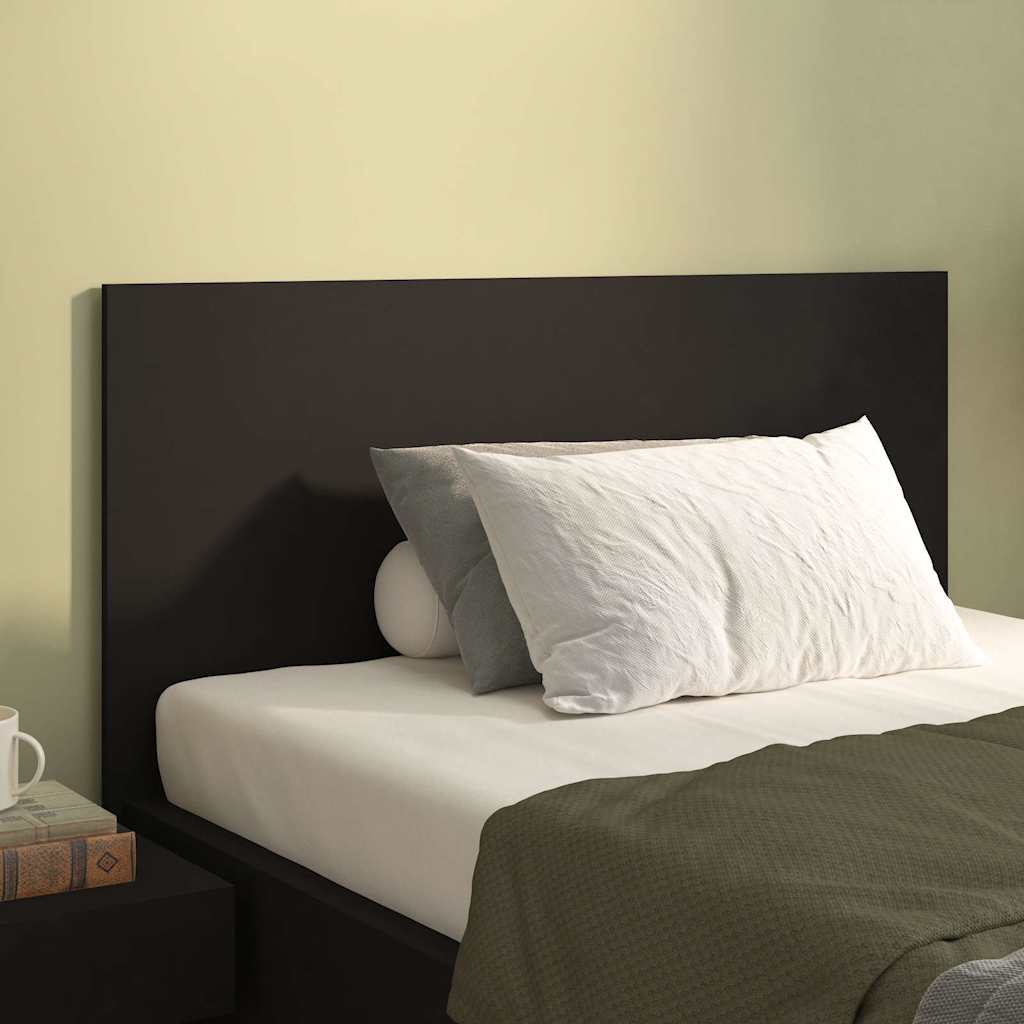Cabecero cama madera contrachapada roble ahumado 120x1,5x80 cm