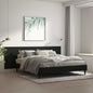 Cabecero de cama pared madera contrachapada blanco 240x1,5x80cm