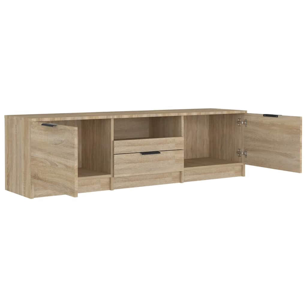 Mueble de TV roble Sonoma 140x35x40 cm madera de ingeniería