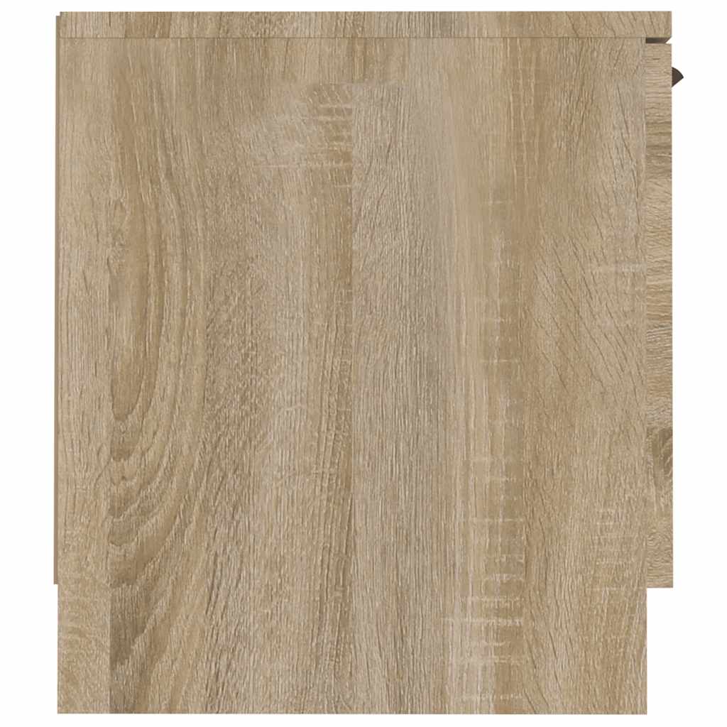Mueble de TV roble Sonoma 140x35x40 cm madera de ingeniería