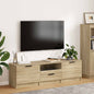 Mueble de TV roble Sonoma 140x35x40 cm madera de ingeniería