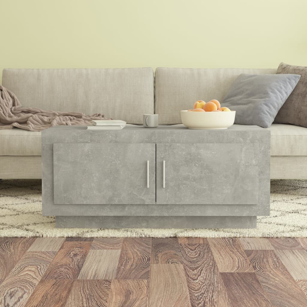 Mesa de centro madera contrachapada blanco 51x50x45 cm