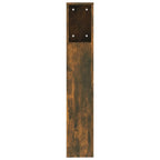 Armario cabecero roble ahumado 200x18,5x104,5 cm