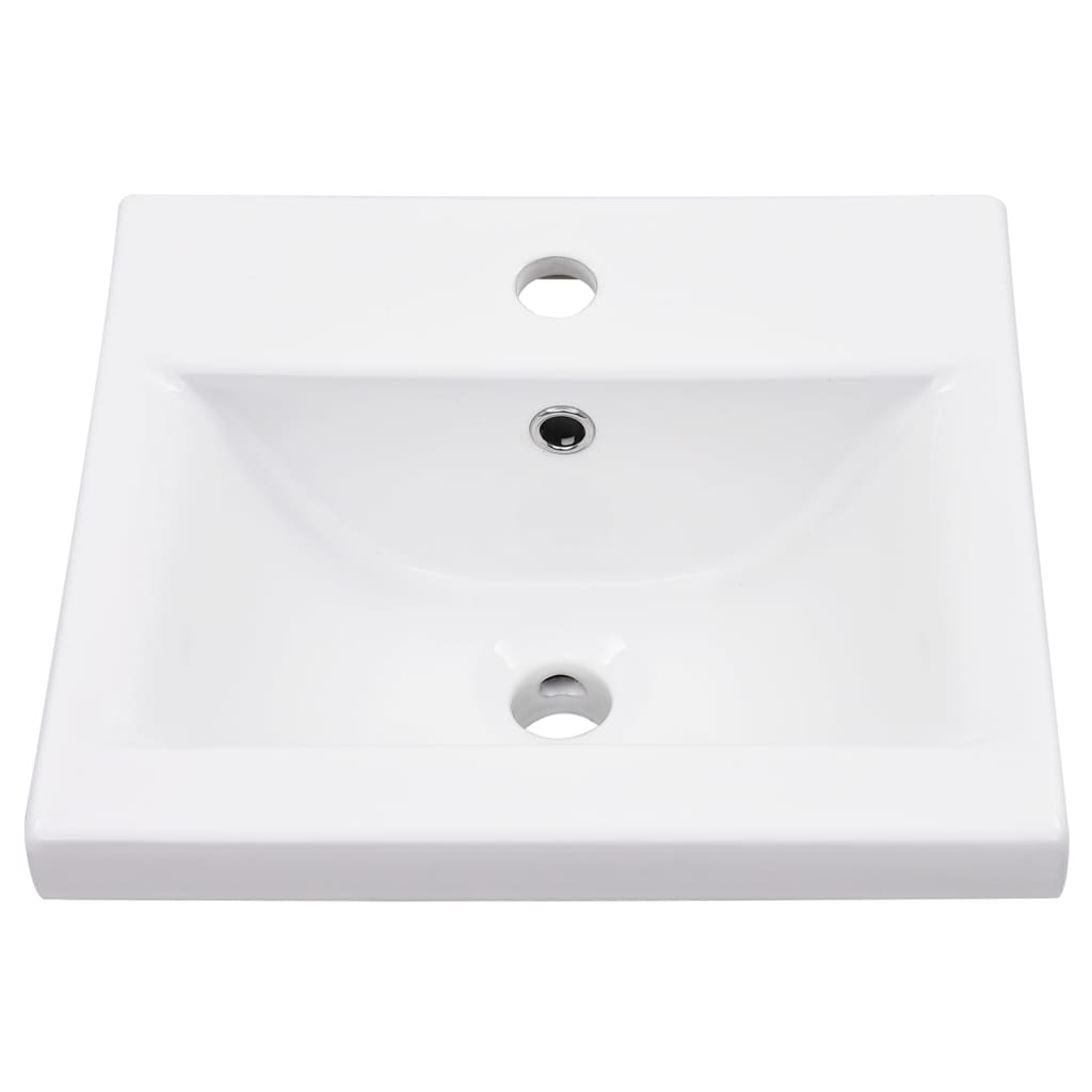 Estructura de baño con lavabo incorporado hierro blanco