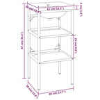 Estructura de baño con lavabo incorporado hierro blanco