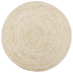 Alfombra hecha a mano de yute 180x250 cm