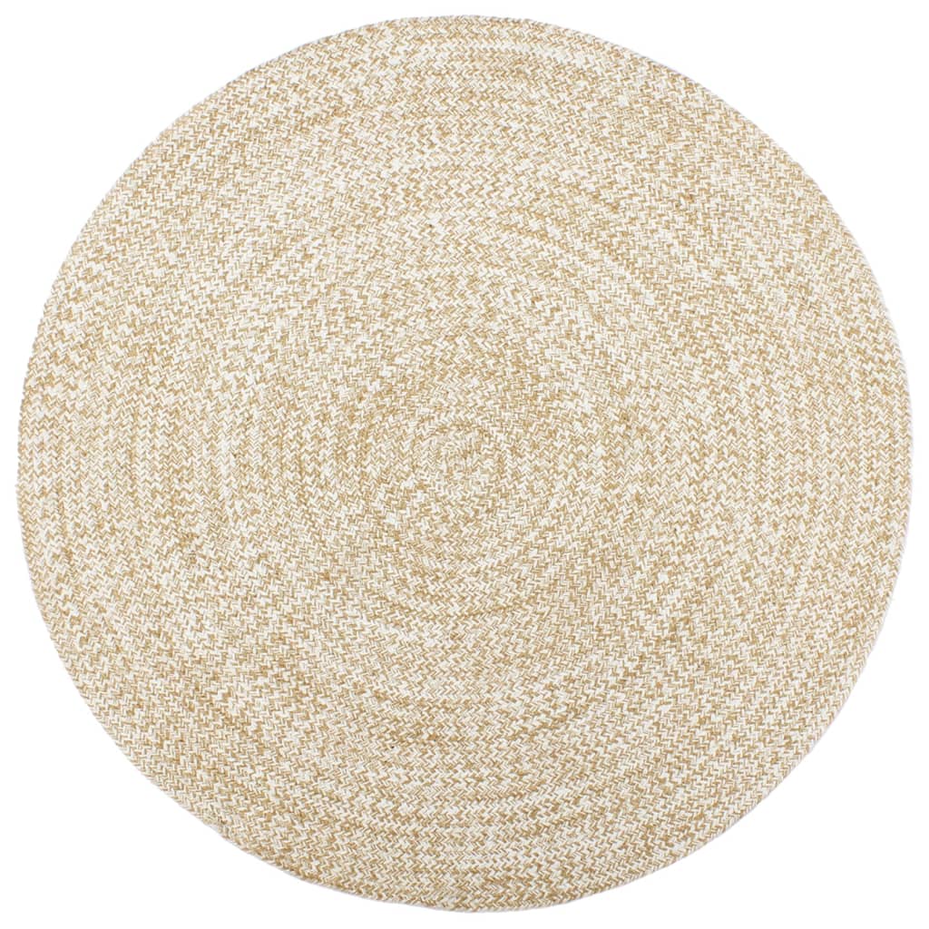 Alfombra hecha a mano de yute 180x250 cm