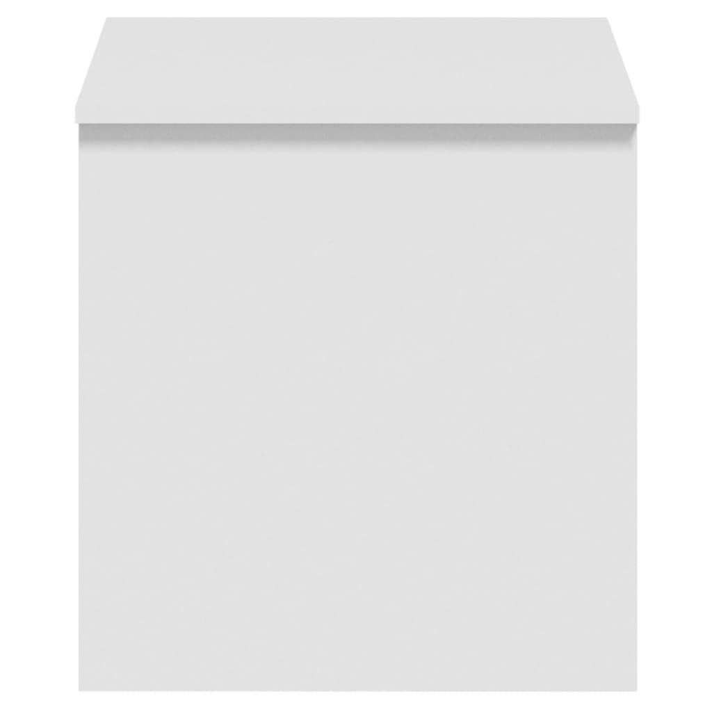 Mesa de centro madera contrachapada blanco 102x50,5x52,5x cm