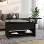 Mesa de centro 2 uds madera ingeniería blanco brillo 50x50x40cm
