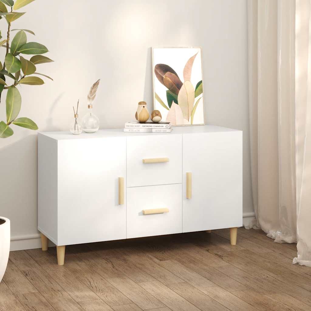 Aparador de madera contrachapada 107x38x60 cm