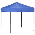 Carpa para fiestas plegable azul 2x2 m