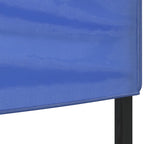 Carpa para fiestas plegable azul 2x2 m
