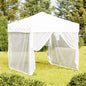 Carpa de fiesta plegable con paredes laterales antracita 3x3 m