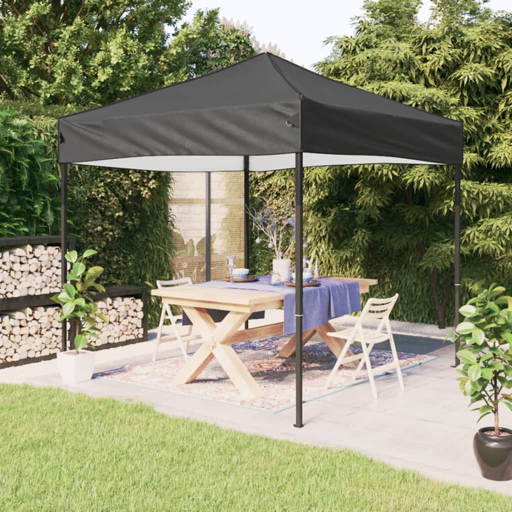 Carpa para fiestas plegable azul 2x2 m
