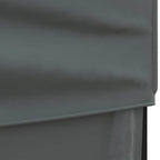 Carpa de fiesta plegable con paredes laterales antracita 3x3 m