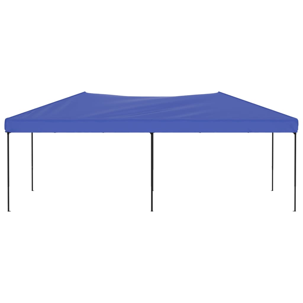 Carpa para fiestas plegable azul 3x6 m