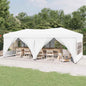 Carpa de fiesta plegable con paredes laterales antracita 3x3 m